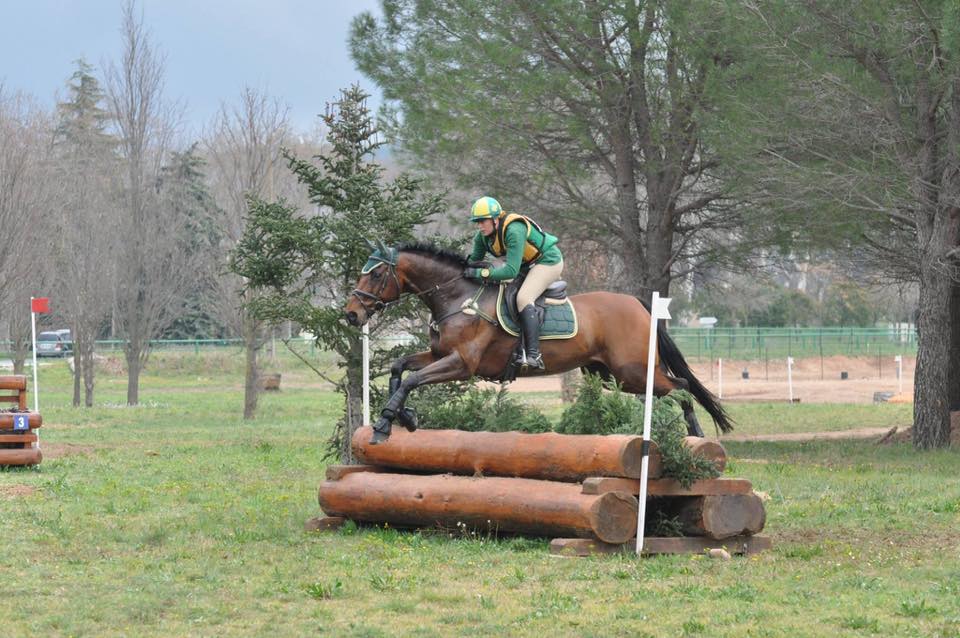 Entrainement a cheval sportif !